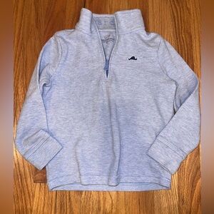 Vineyard Vines Blue Striped Quarter-Zip